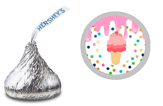 Cute Dinosaur Party Favors Hershey Kiss Labels Candy Wrappers