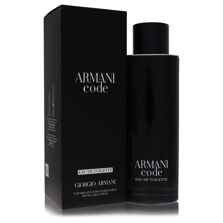 Armani Code by Giorgio Armani Eau De Toilette Spray Refillable 6.7 oz for Men