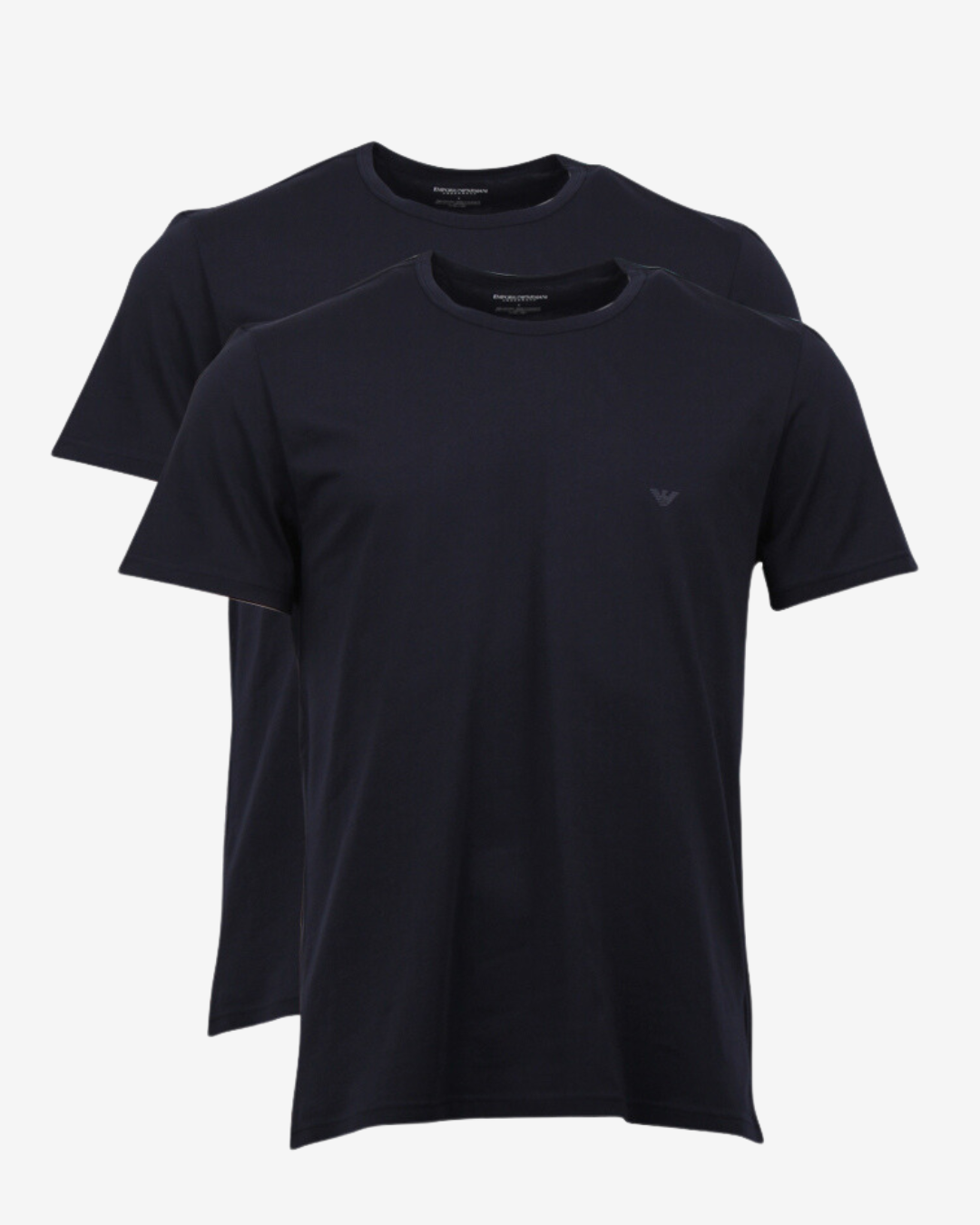 Armani Rundhals t-shirt 2-pak - Navy - Str. XL - Modish.dk