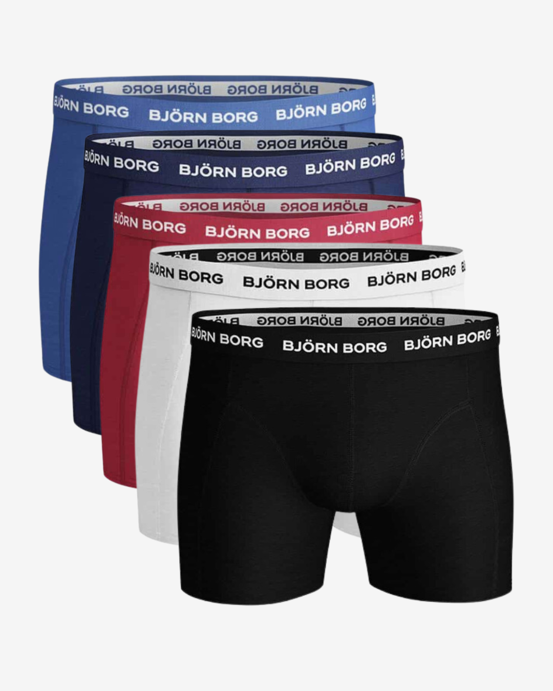 Se Björn Borg Boxershorts shorts 5-pak - Multi - Str. L - Modish.dk hos Modish.dk