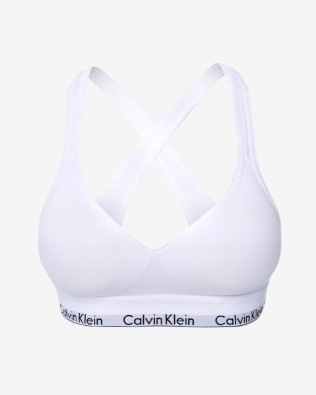 Se Calvin Klein Bralette lift bh - Hvid - Str. L - Modish.dk hos Modish.dk