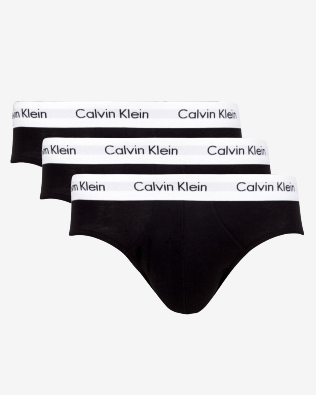 Se Calvin Klein Brief herre trusser 3-pak - Sort / Hvid - Str. M - Modish.dk hos Modish.dk