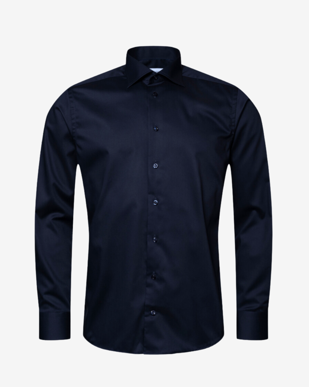 Billede af Eton Twill stræk contemporary skjorte - Navy - Str. 41/L - Modish.dk