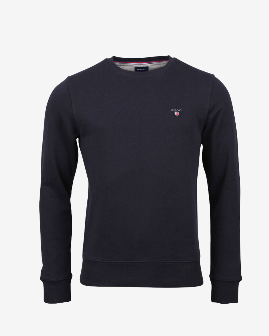 Se Gant Original logo sweatshirt - Navy - Str. S - Modish.dk hos Modish.dk