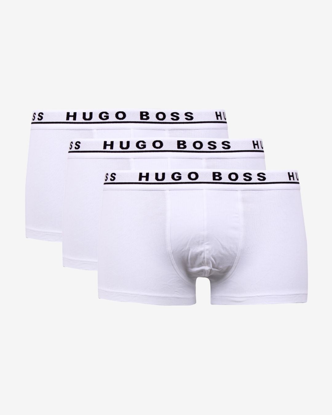 Se Hugo Boss Boxershorts trunk 3-pak - Hvid - Str. XXL - Modish.dk hos Modish.dk