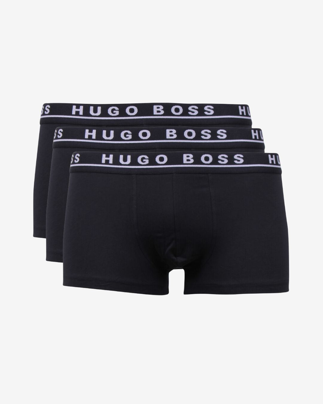 Billede af Hugo Boss Boxershorts trunk 3-pak - Sort - Str. M - Modish.dk