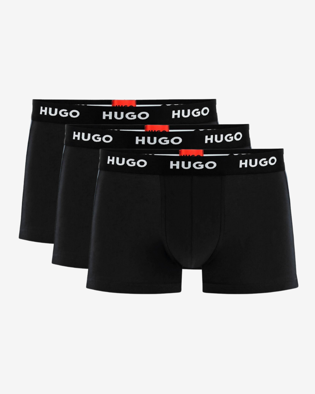 Billede af Hugo Boss Boxershorts trunk lavtaljet 3-pak - Sort - Str. L - Modish.dk