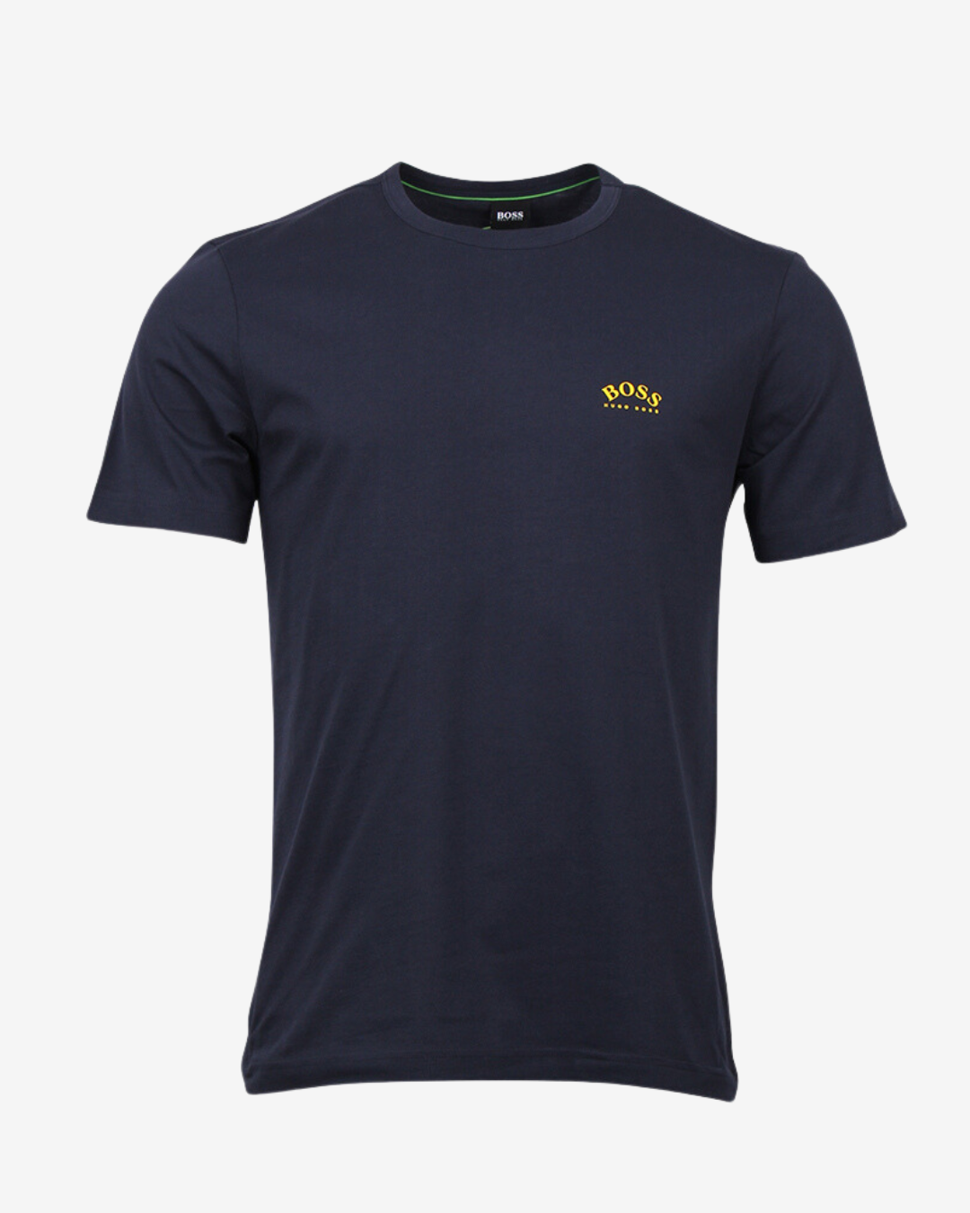 Billede af Hugo Boss Curved logo G t-shirt - Navy - Str. S - Modish.dk