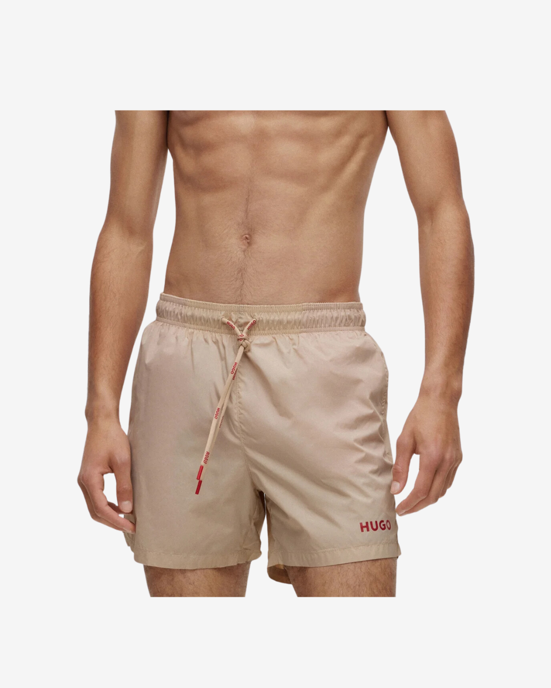 Billede af Hugo Boss Hurtigtørende badeshorts - Sand - Str. XXL - Modish.dk