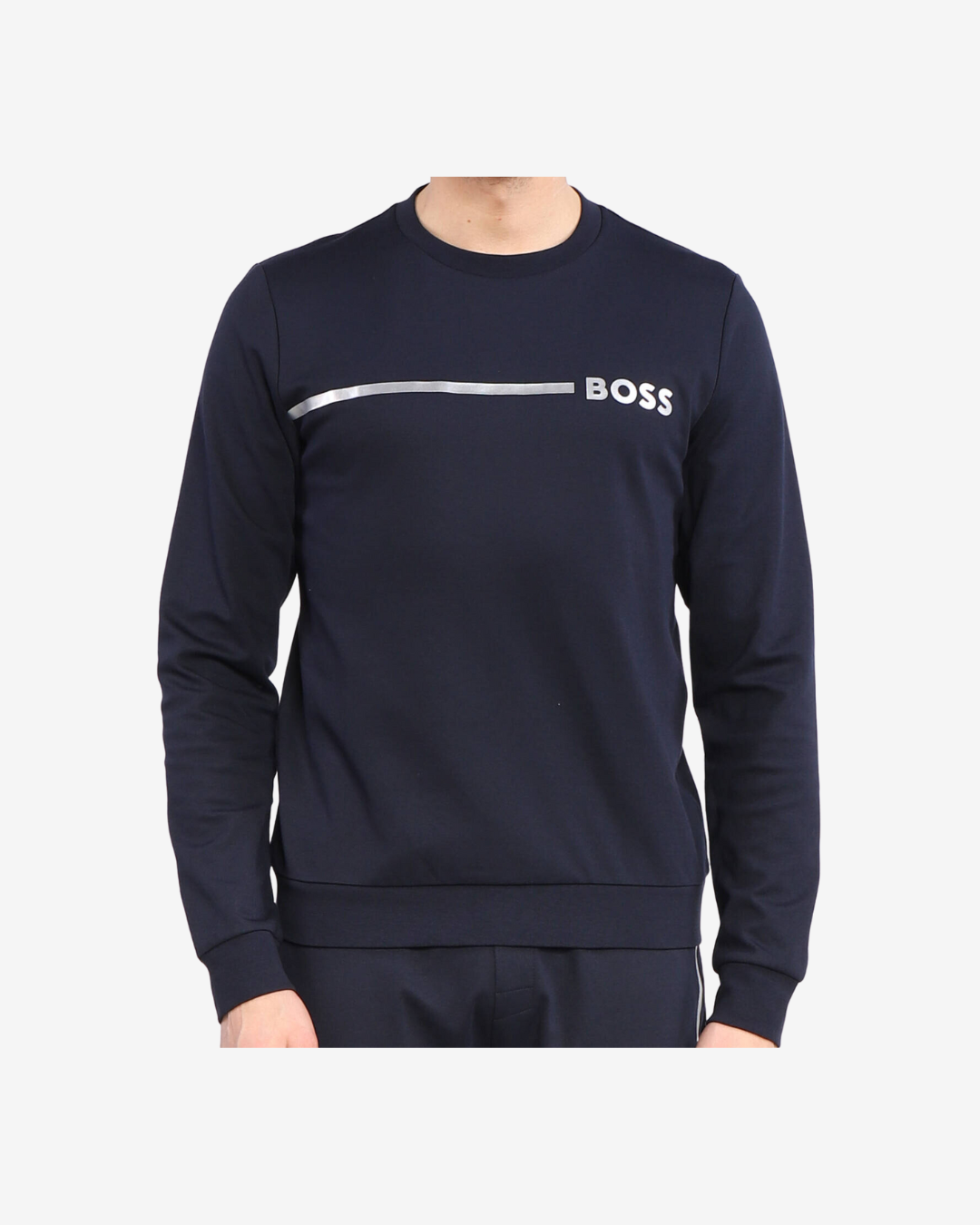 Billede af Hugo Boss Loungewear sweatshirt - Navy - Modish.dk