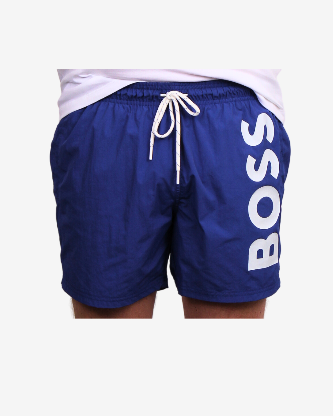 Billede af Hugo Boss Octopus badeshorts - Blå - Str. M - Modish.dk