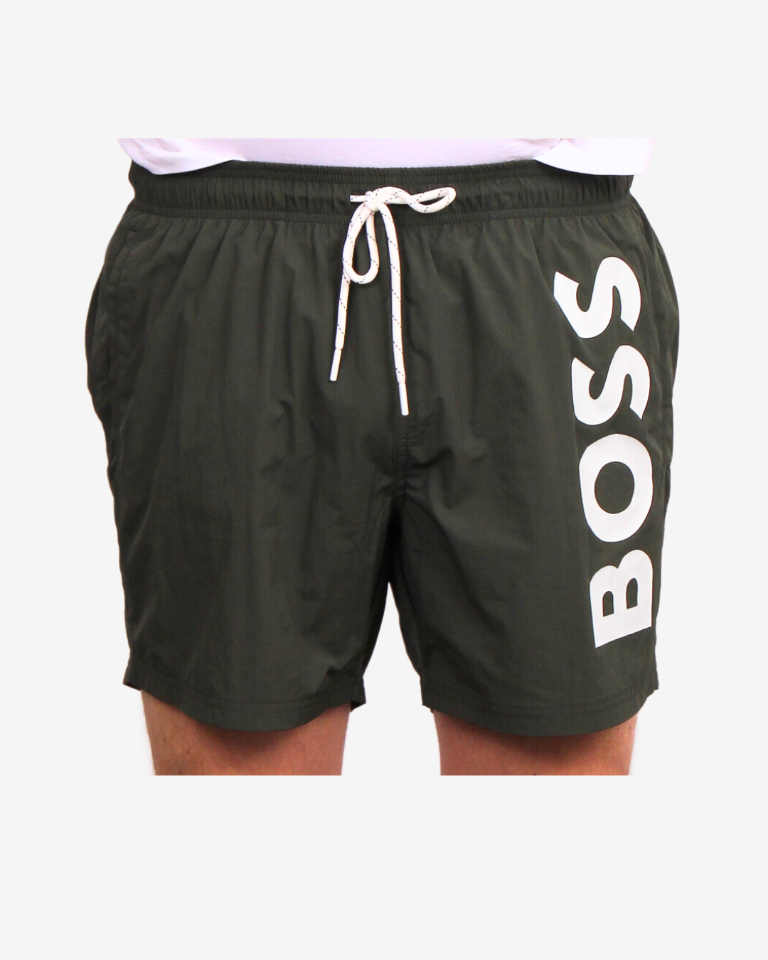 Billede af Hugo Boss Octopus badeshorts - Grøn - Str. XL - Modish.dk