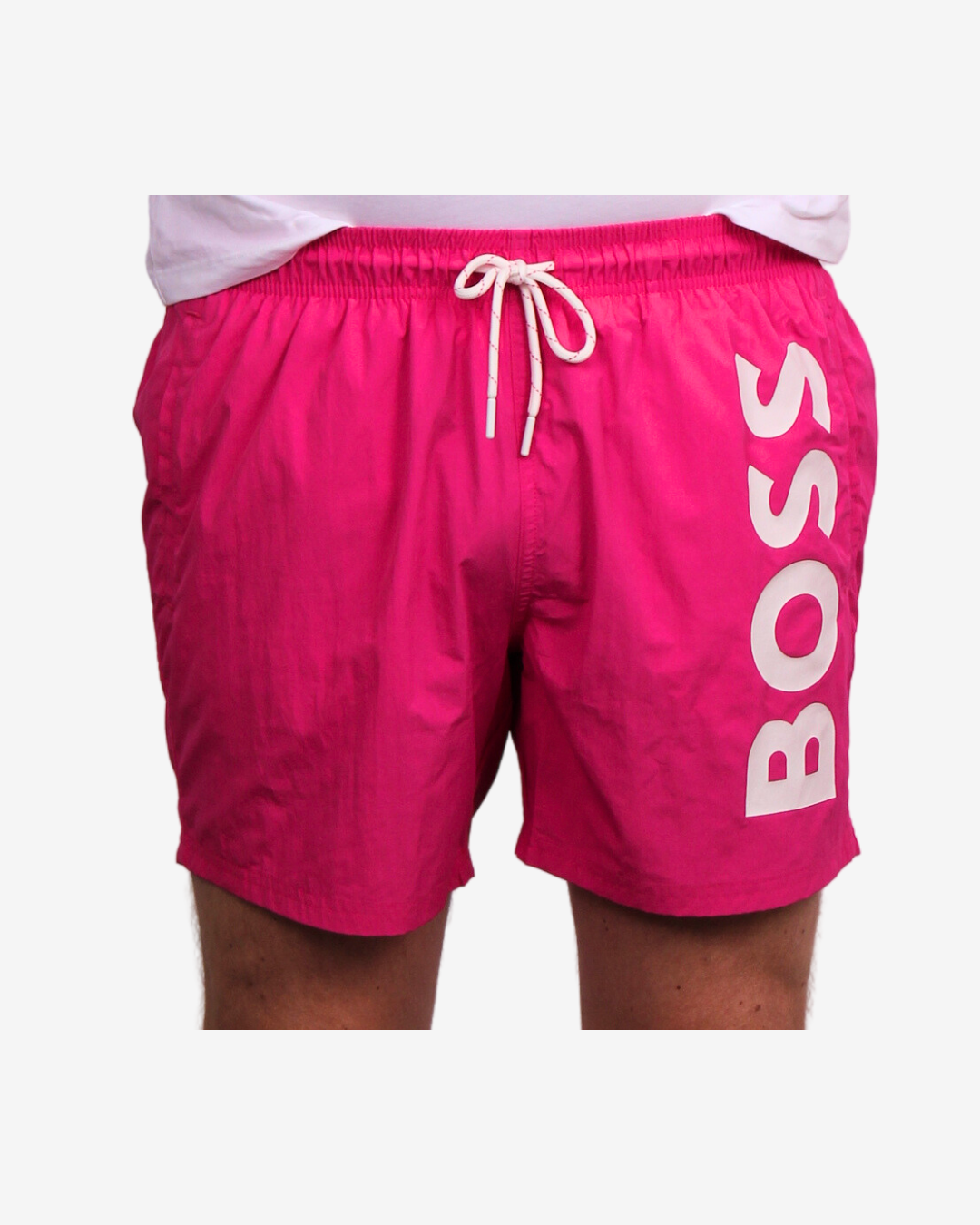 Hugo Boss Octopus badeshorts - Pink - Str. M - Modish.dk