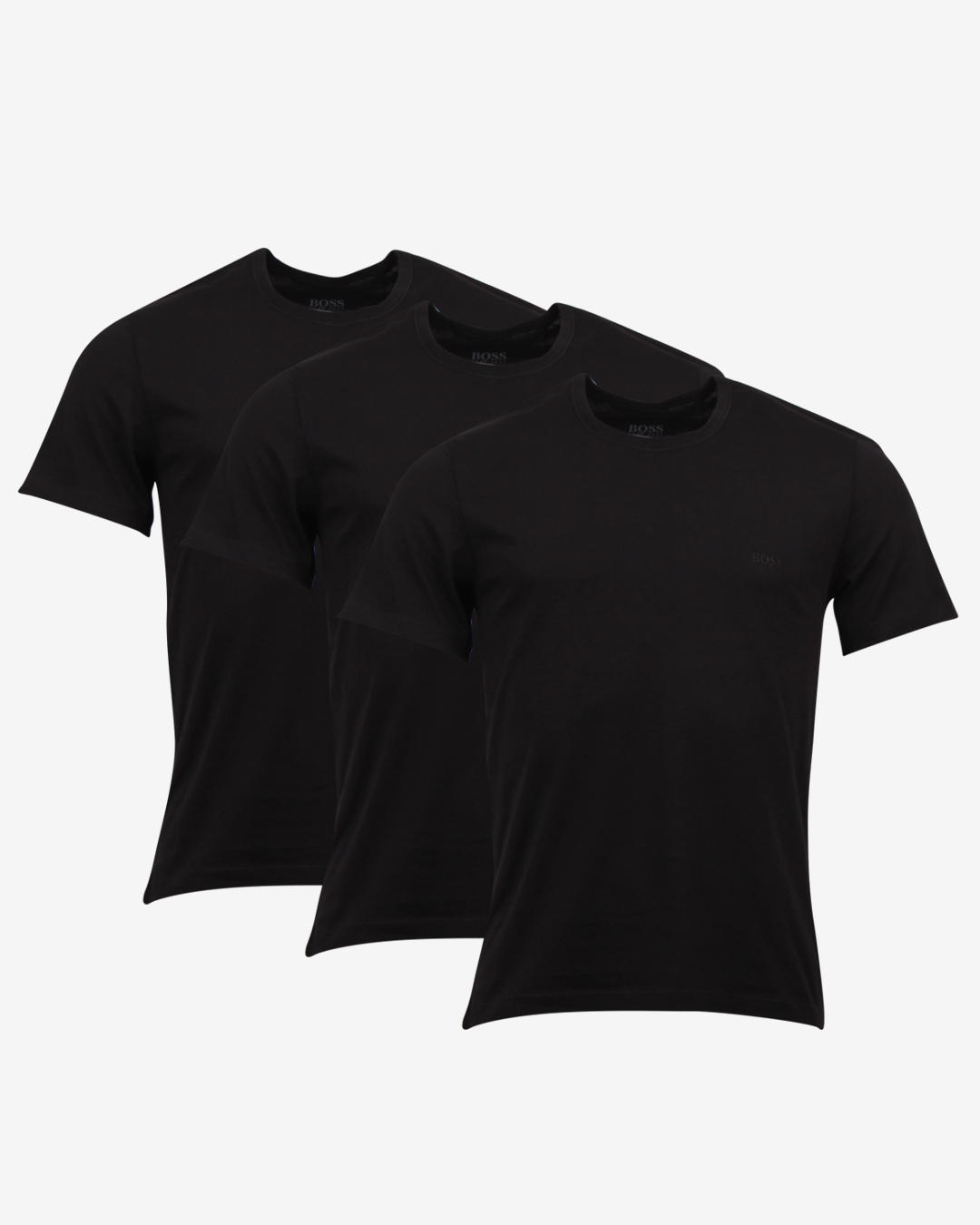 Hugo Boss Rundhals t-shirt 3-pak - Sort - Str. XL - Modish.dk