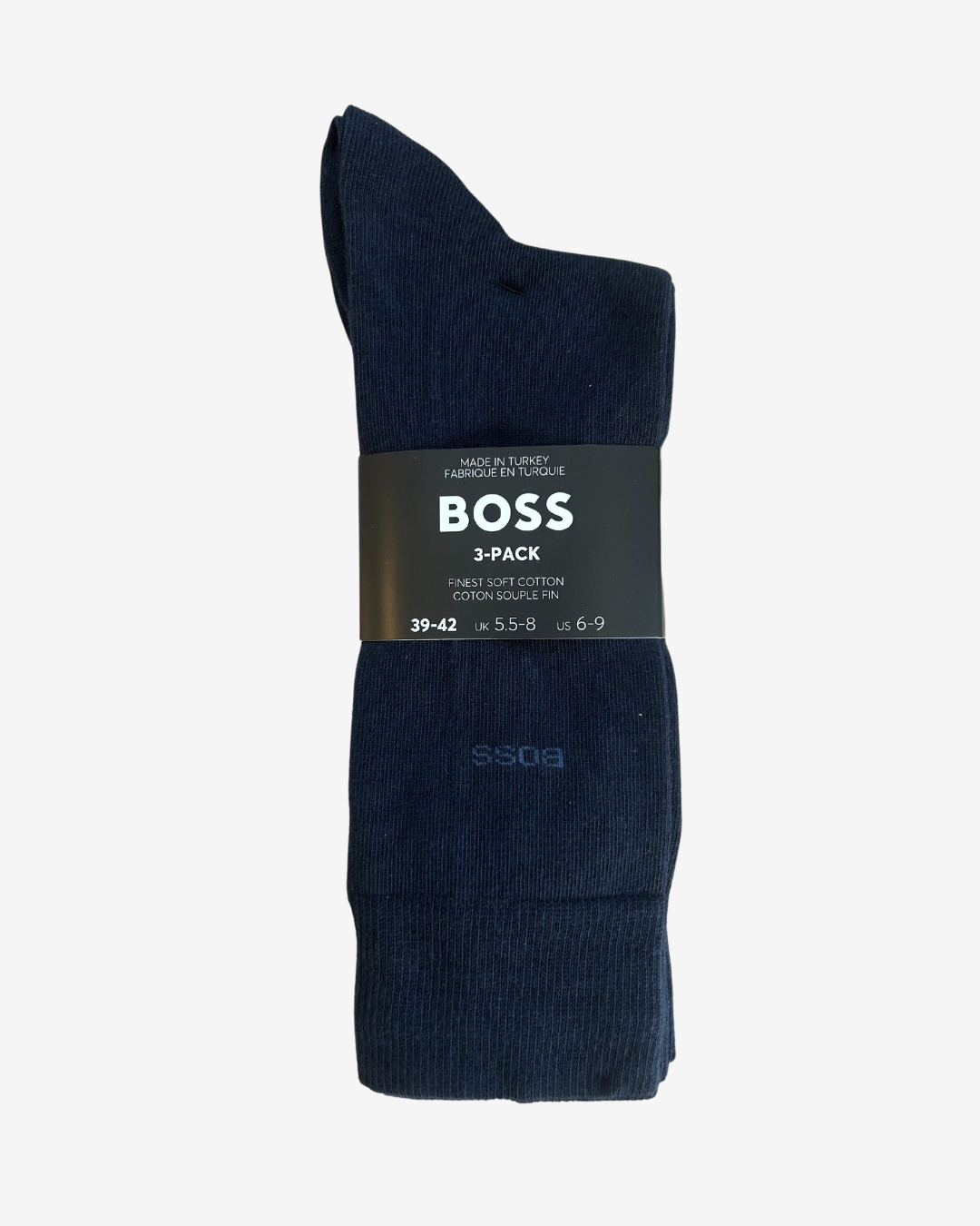 Se Hugo Boss Strømper 3-pak - Navy - Str. 43-46 - Modish.dk hos Modish.dk