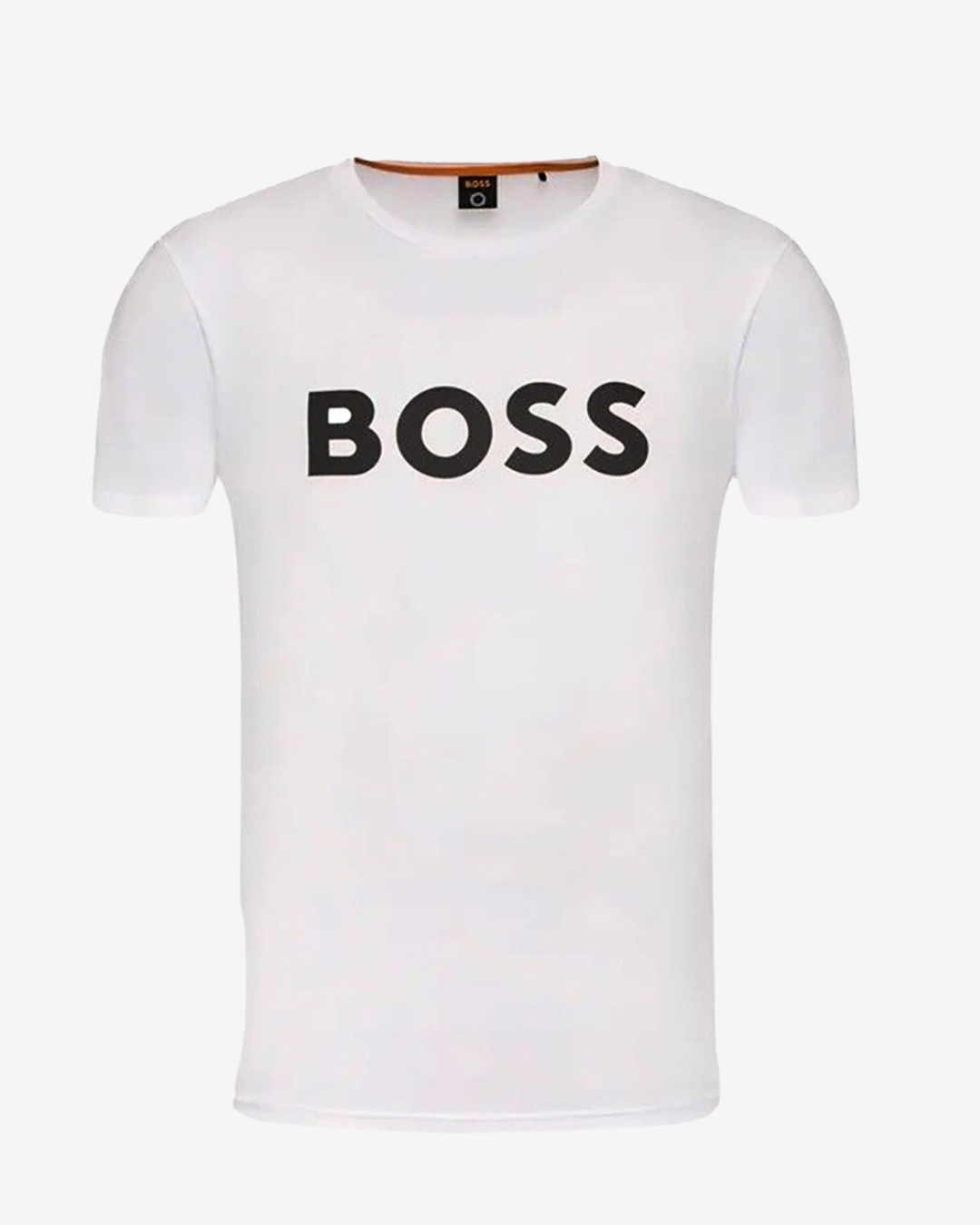 Billede af Hugo Boss Thinking logo t-shirt - Hvid - Str. M - Modish.dk