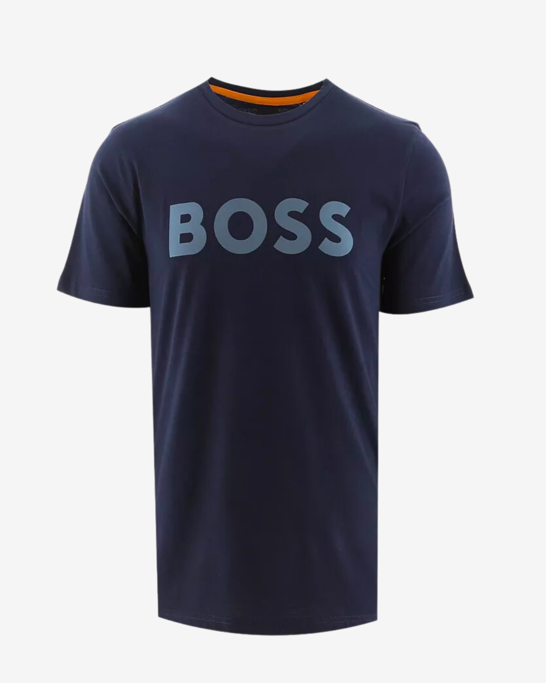 Billede af Hugo Boss Thinking logo t-shirt - Navy / Blå - Str. 3XL - Modish.dk