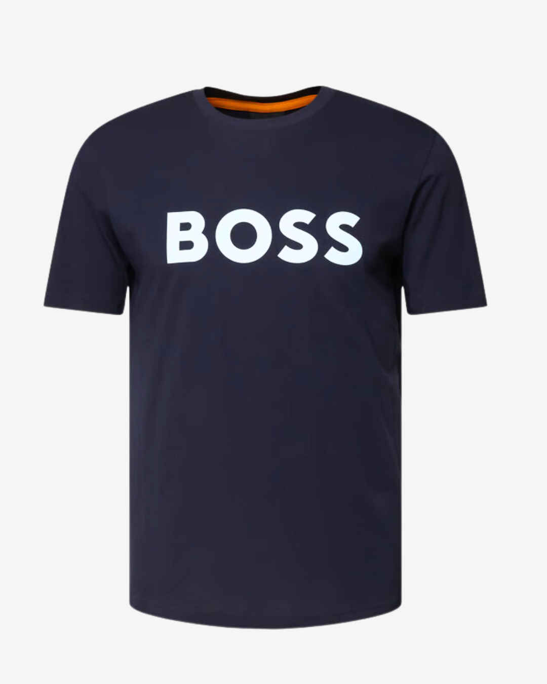 Billede af Hugo Boss Thinking logo t-shirt - Navy / Hvid - Str. XXL - Modish.dk