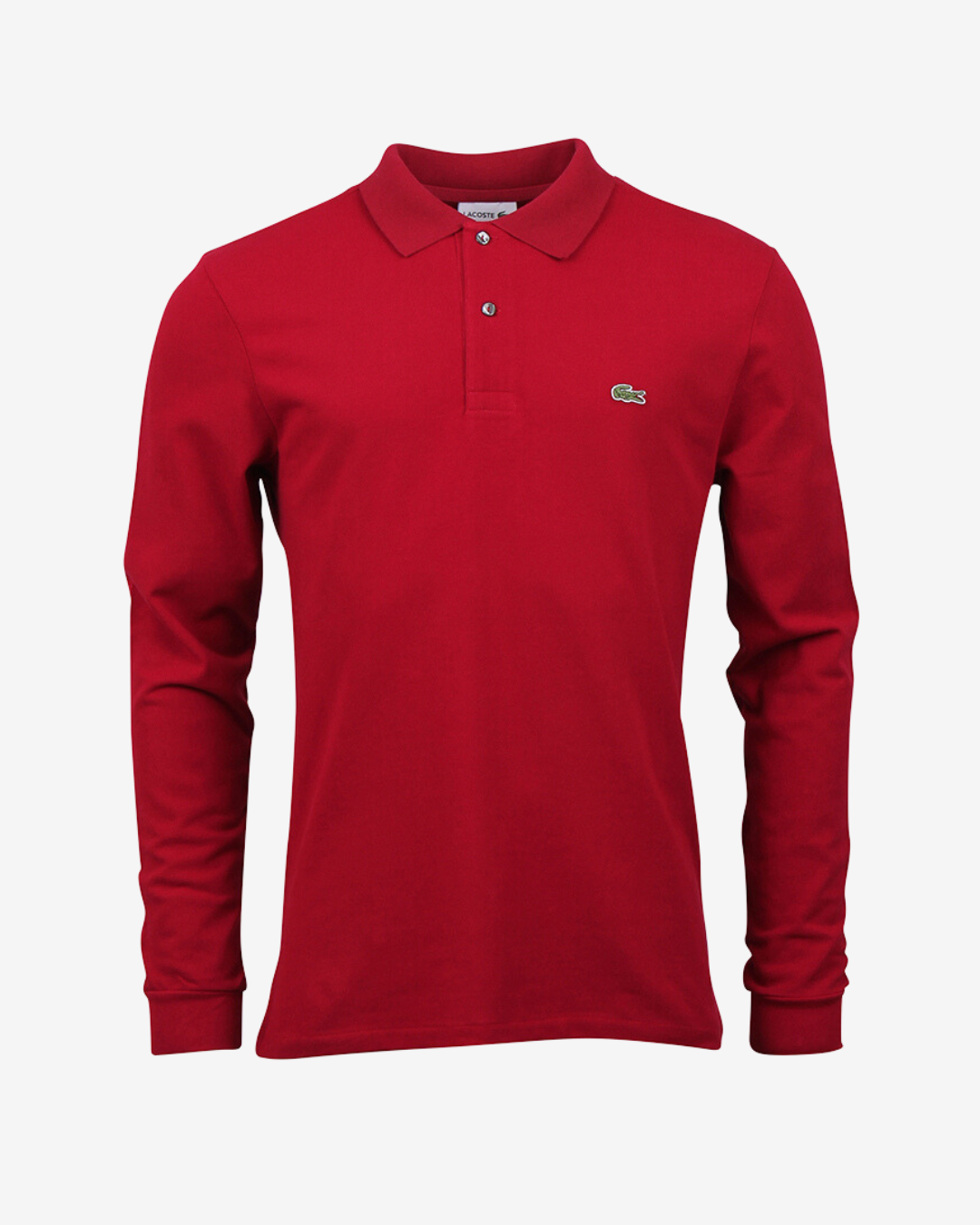 Billede af Lacoste Langærmet polo - Bordeaux - Str. XL/6 - Modish.dk