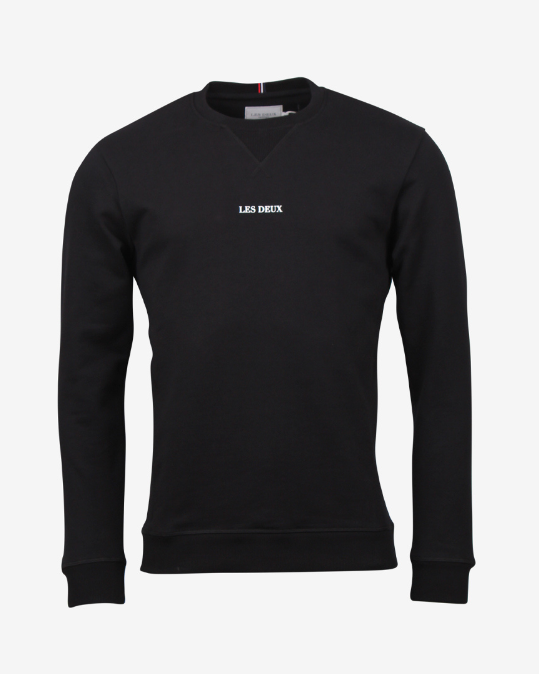 Se Les Deux Lens slim sweatshirt - Sort - Str. XL - Modish.dk hos Modish.dk