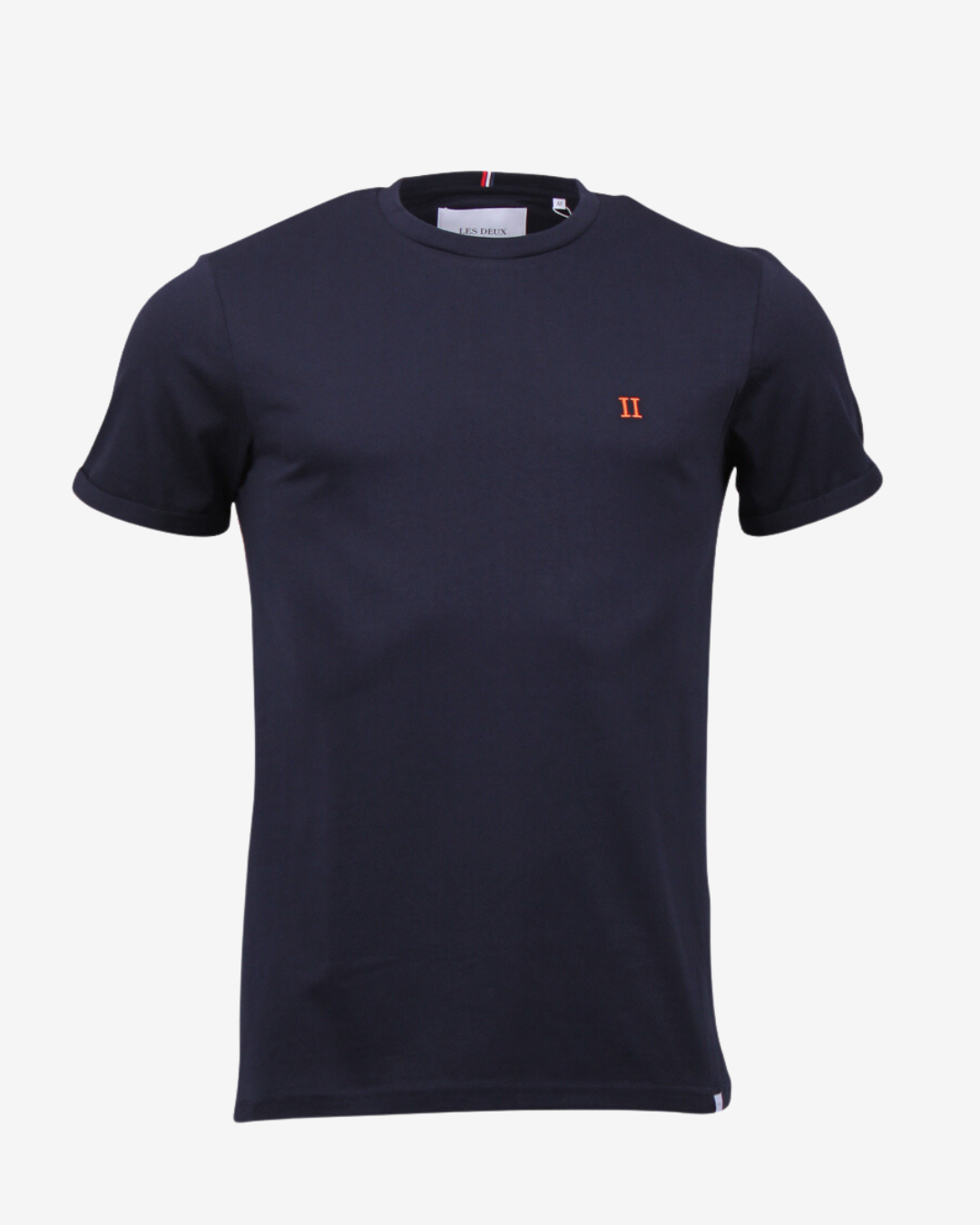 Se Les Deux Nørregaard t-shirt - Navy - Str. XS - Modish.dk hos Modish.dk