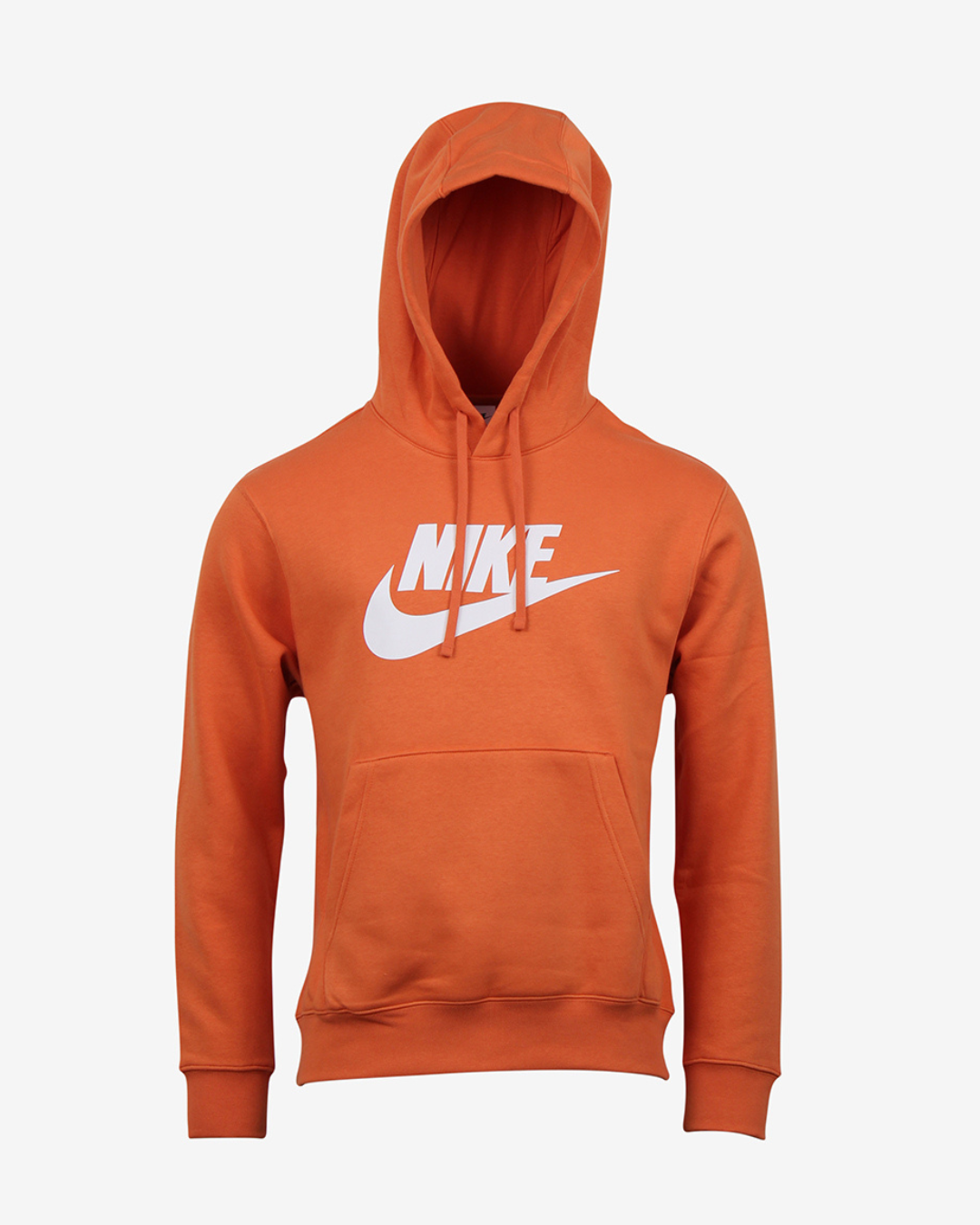 Nike Club hættetrøje - Orange - Str. M - Modish.dk