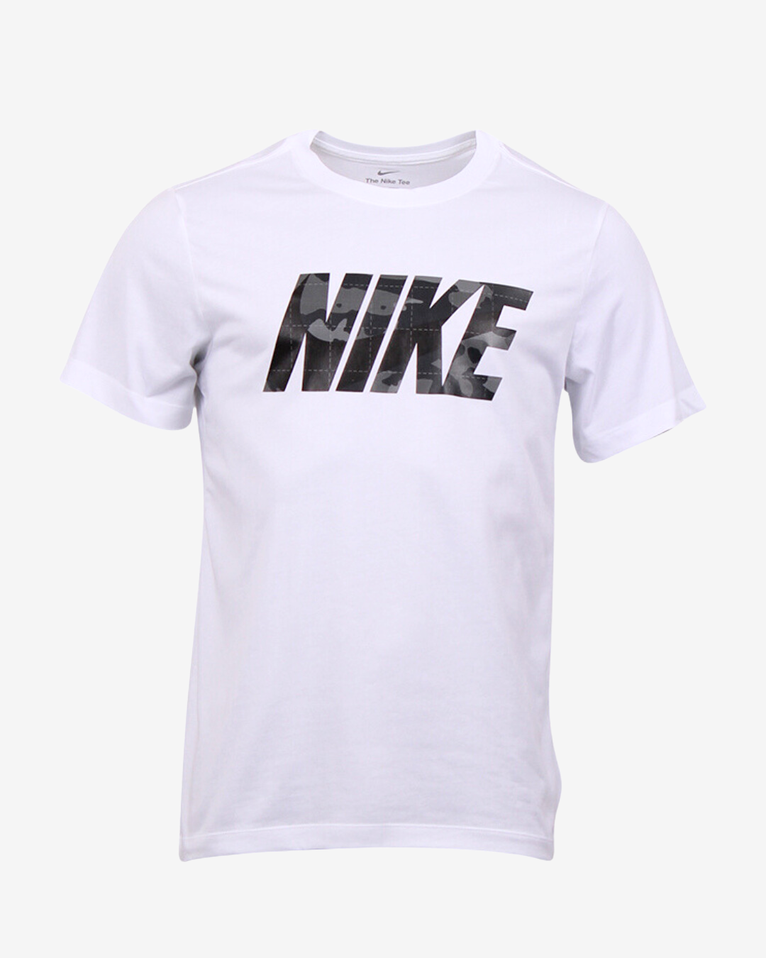 Se Nike Dri FIT camo t-shirt - Hvid - Str. M - Modish.dk hos Modish.dk