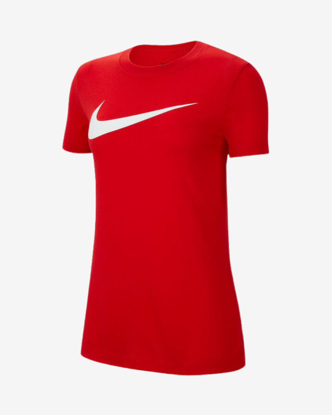 Se Nike Dri-fit park 20 dame t-shirt - Rød - Str. M - Modish.dk hos Modish.dk