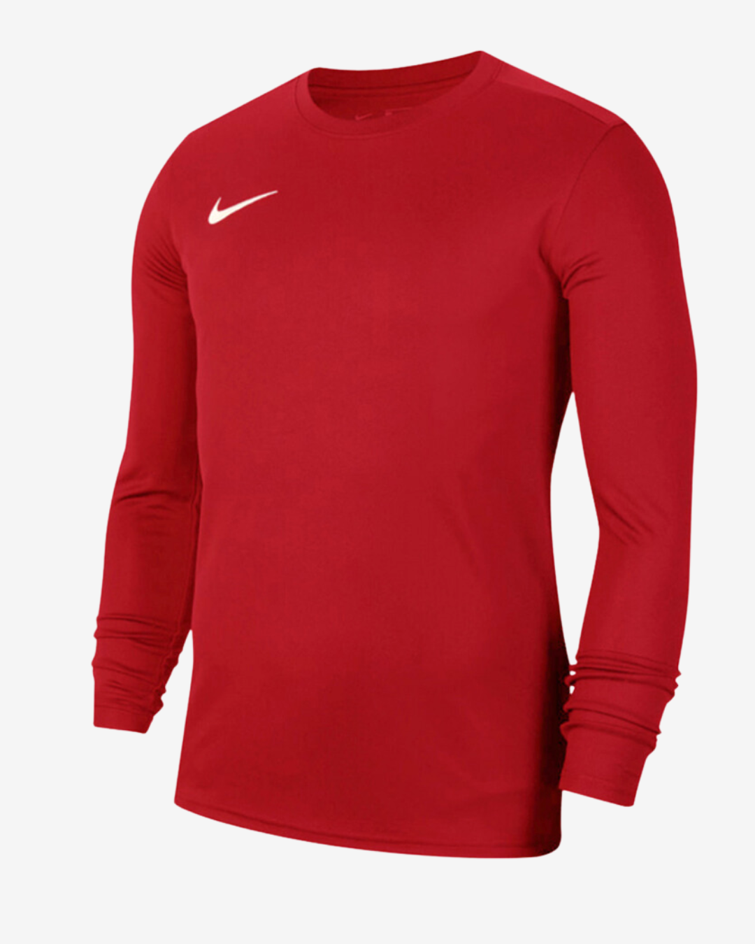 Se Nike Dri-fit park 7 langærmet t-shirt - Rød - Str. S - Modish.dk hos Modish.dk