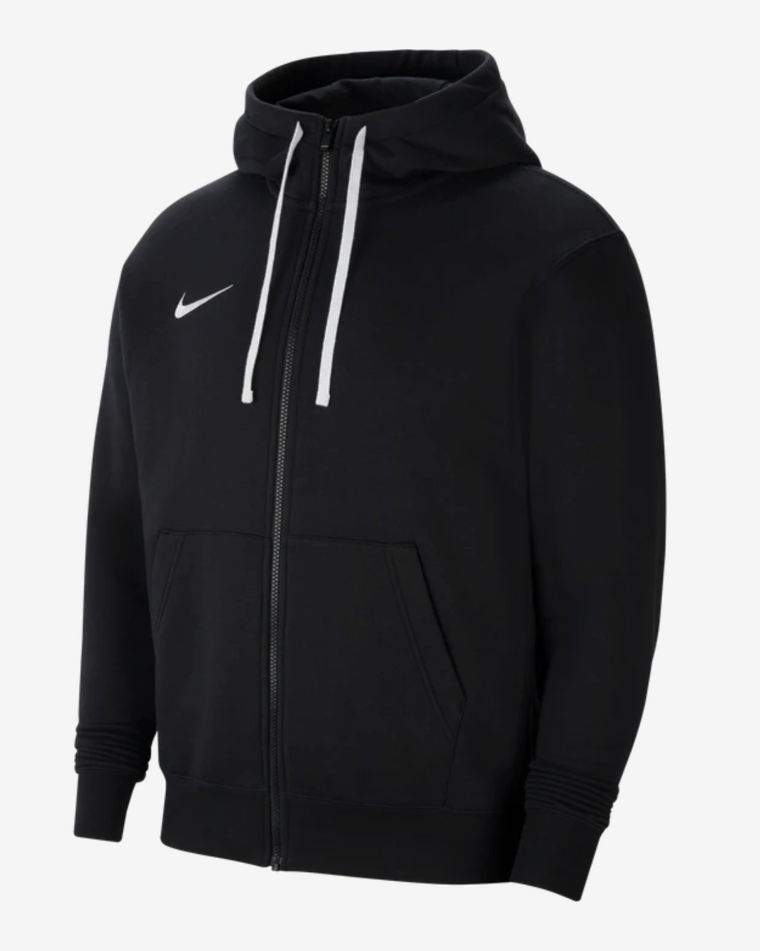 Se Nike Fleece park 20 zip hættetrøje - Sort - Str. S - Modish.dk hos Modish.dk