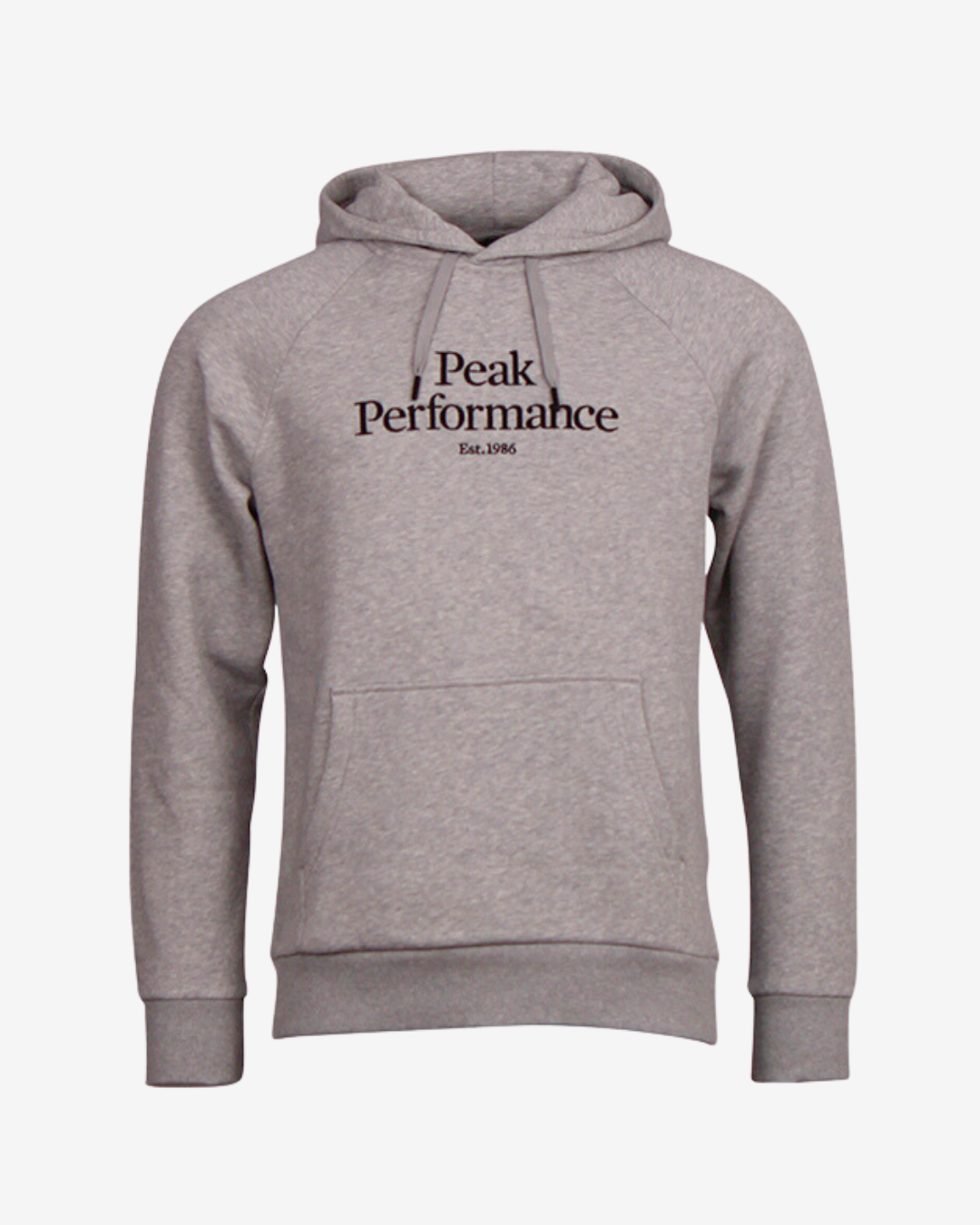 Se Peak Performance Original logo hættetrøje - Grå - Str. L - Modish.dk hos Modish.dk