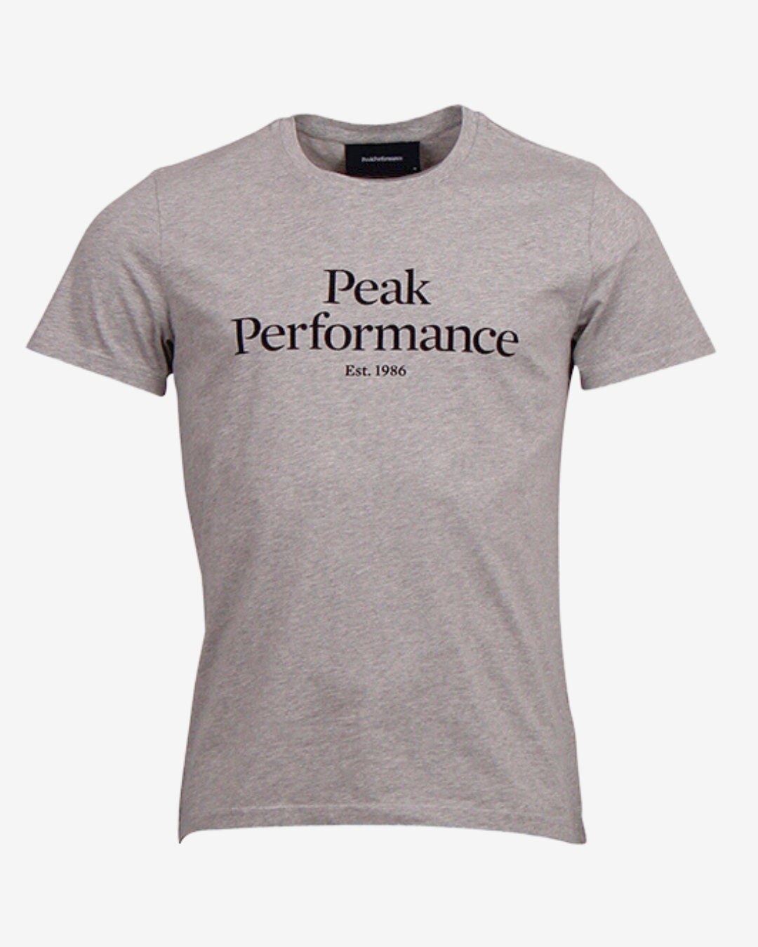 Se Peak Performance Original logo t-shirt - Grå - Str. M - Modish.dk hos Modish.dk