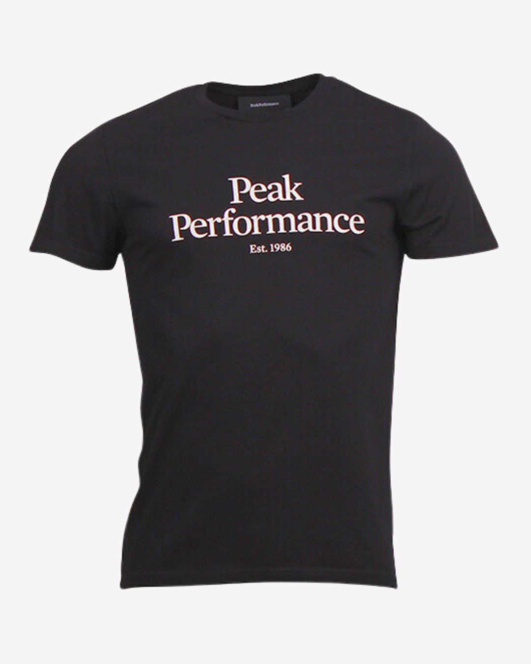 Se Peak Performance Original logo t-shirt - Sort - Str. M - Modish.dk hos Modish.dk