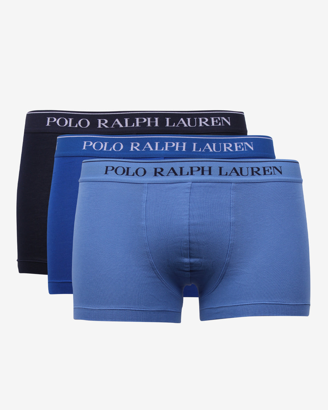 Billede af Ralph Lauren Boxershorts trunk 3-pak - Blå mix - Str. S - Modish.dk