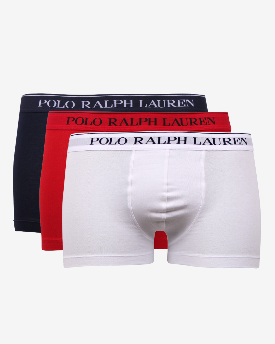 Se Ralph Lauren Boxershorts trunk 3-pak - Rød mix - Str. M - Modish.dk hos Modish.dk