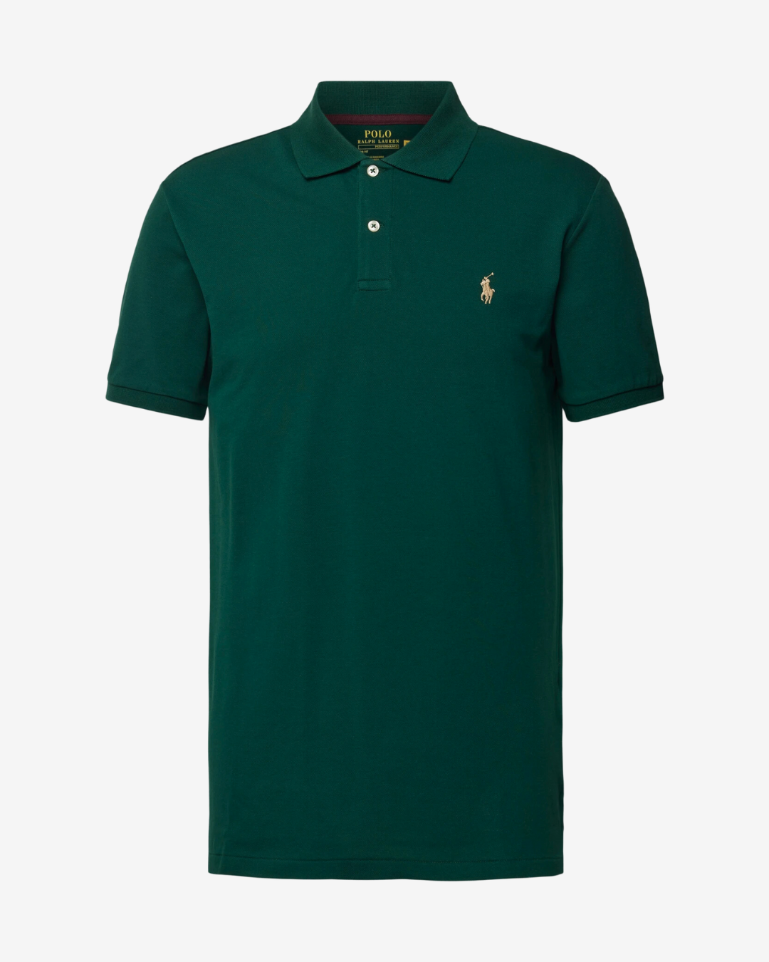 Se Ralph Lauren Performance slim polo - Grøn - Str. XL - Modish.dk hos Modish.dk