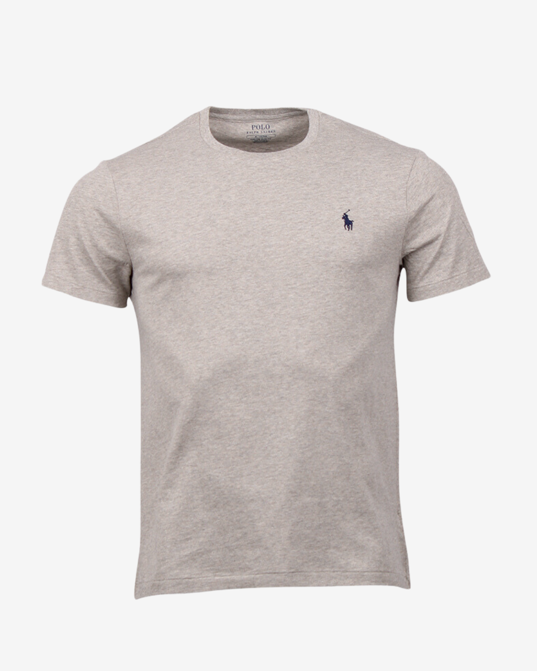 Se Ralph Lauren Rundhals slim fit t-shirt - Grå - Str. XXL - Modish.dk hos Modish.dk