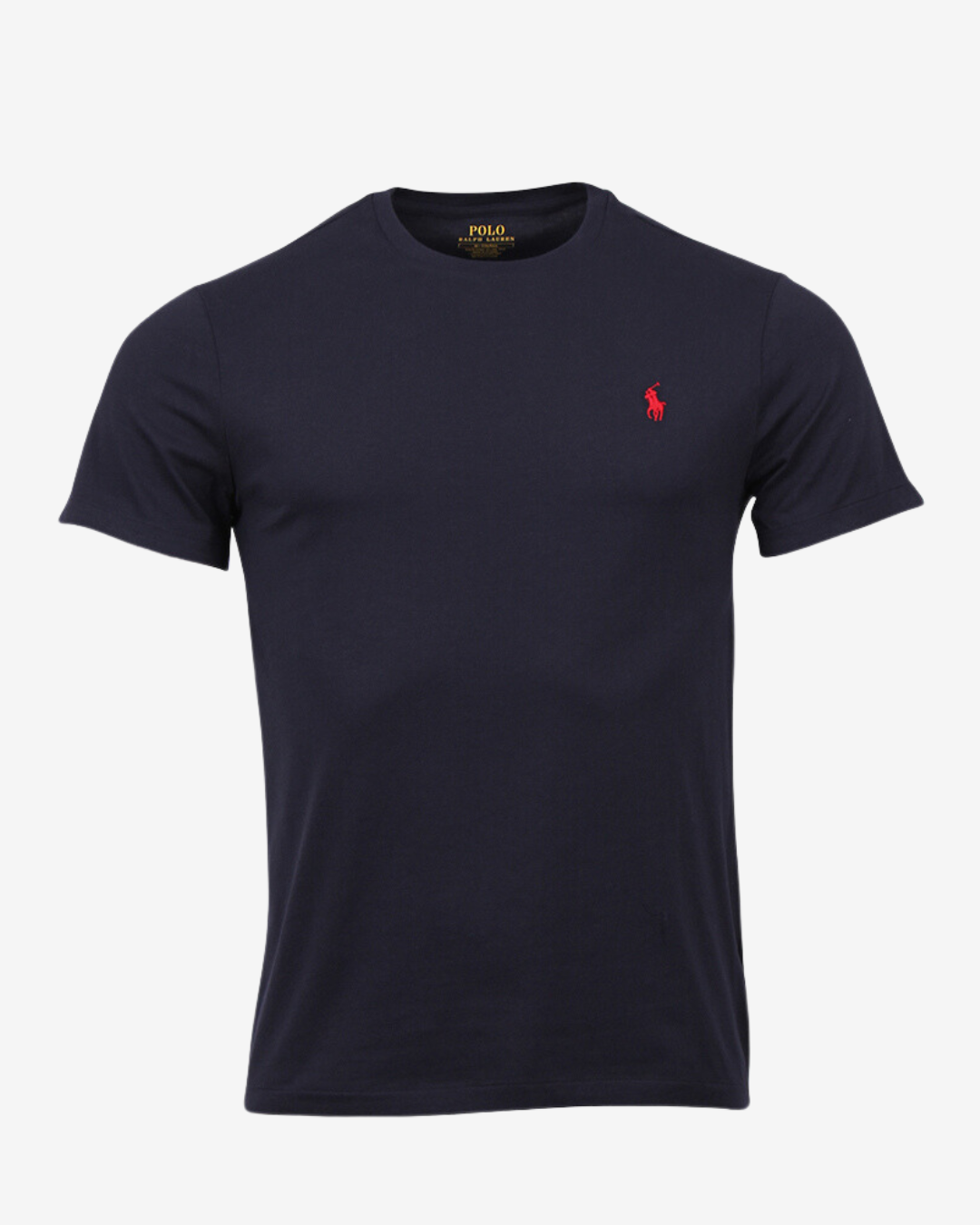 Se Ralph Lauren Rundhals slim fit t-shirt - Navy - Str. XXL - Modish.dk hos Modish.dk