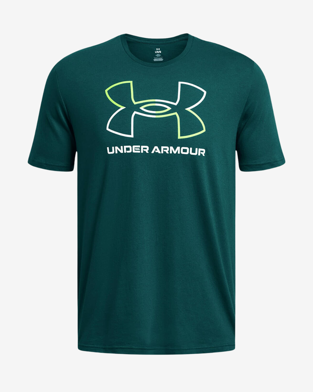 Se Under Armour GL Foundation update t-shirt - Turkis - Str. XXL - Modish.dk hos Modish.dk