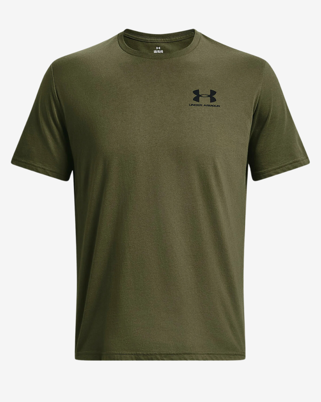 Se Under Armour Sportstyle LC t-shirt - Olivengrøn - Str. S - Modish.dk hos Modish.dk