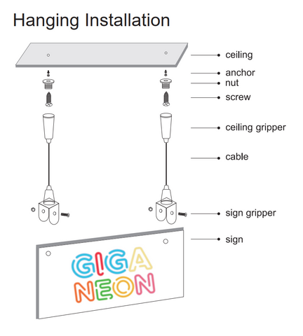 Hanging Installation