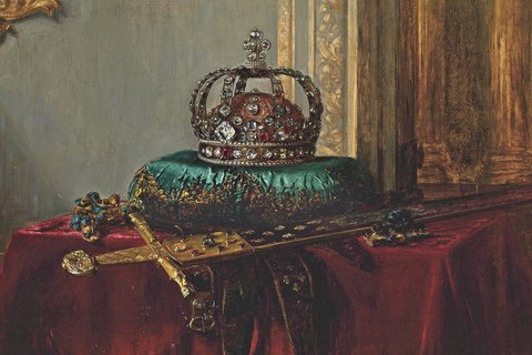 Diamonds adorned many royal regalia and towards the end of the middle ages in certain regions, only monarchs were allowed to possess diamonds. They were exceedingly rare and valuable. 