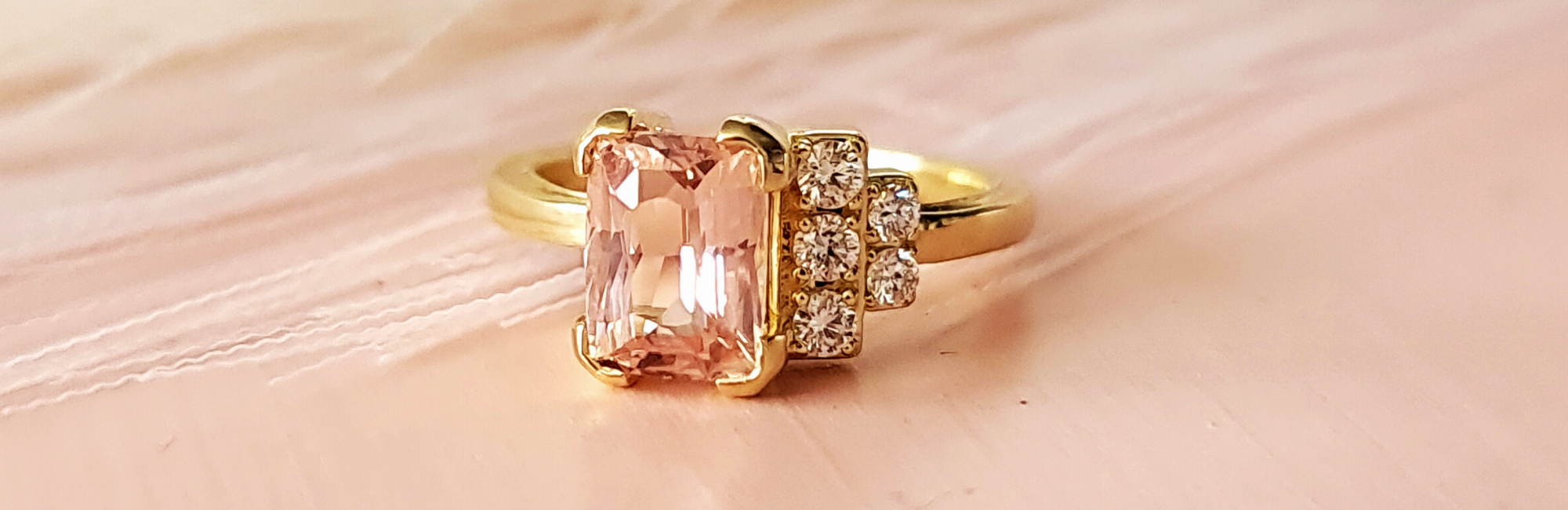 Asymmetric Engagement ring design