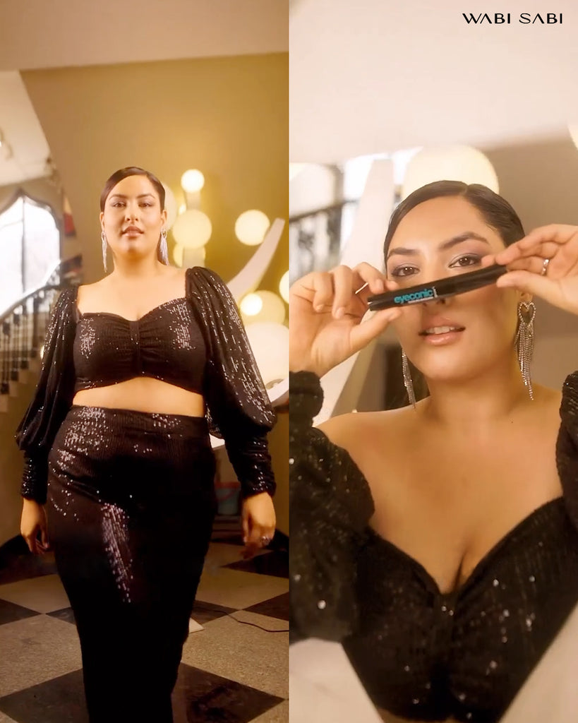  Sakshi Sindhwani Wears this Black Coord Set in Lakme Ad