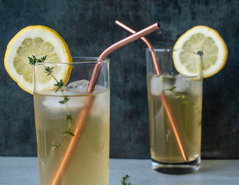 BRW Society sparkling lemon ice tea, black tea recipe