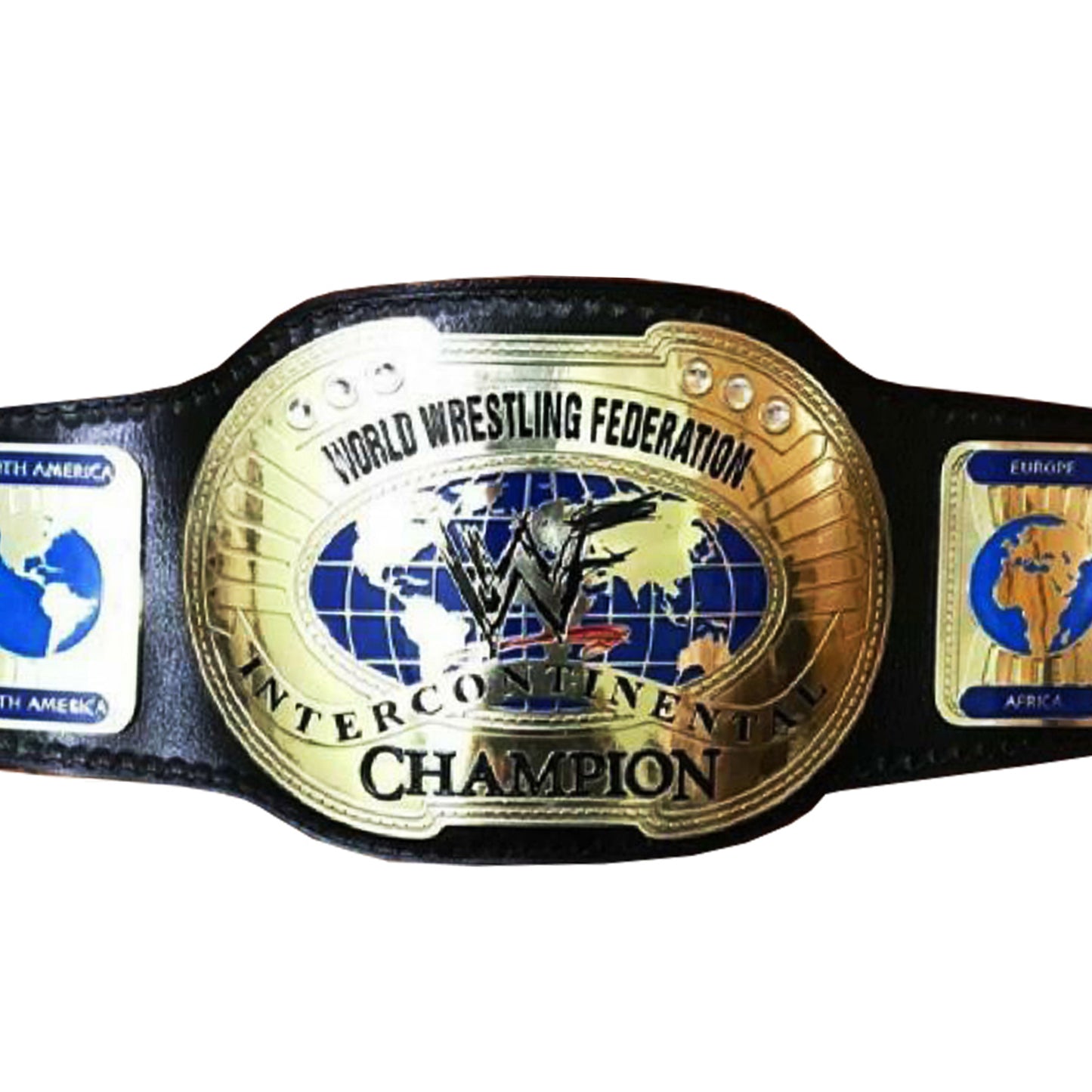 WWF Intercontinental IC Oval Heavyweight Championship Belt – Champions ...