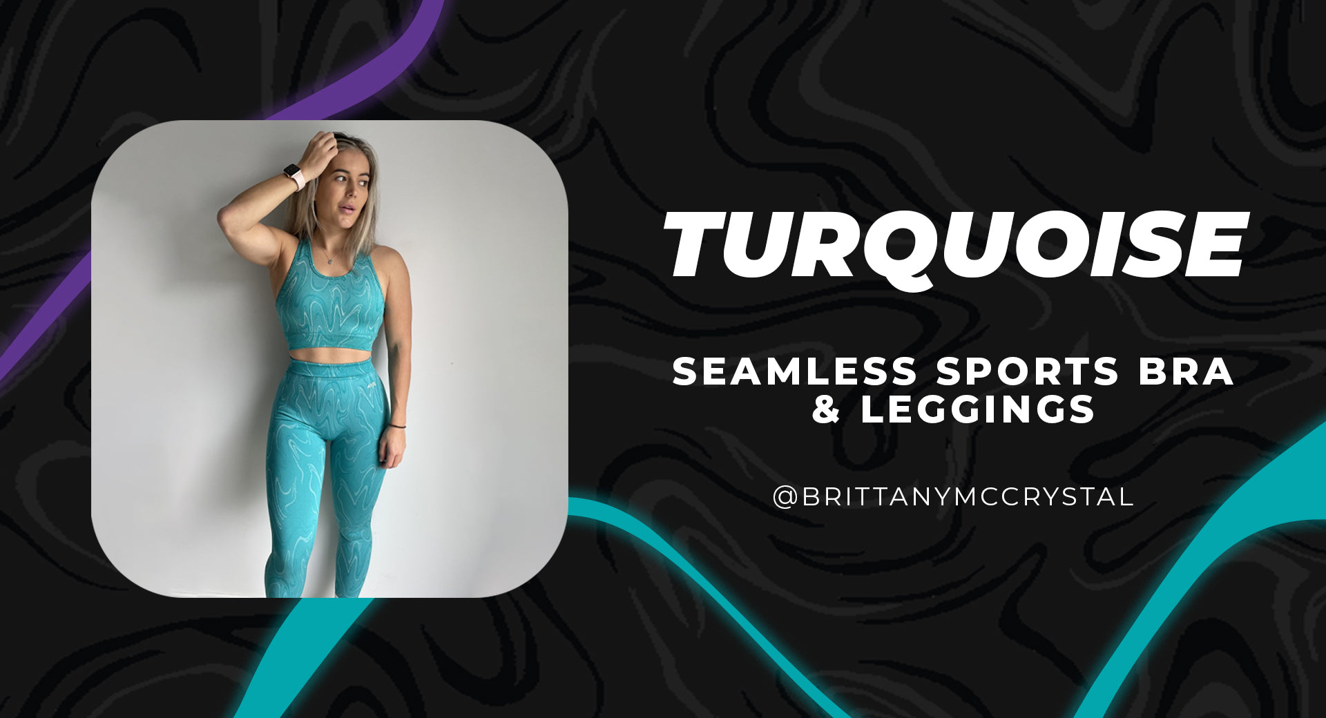 Velocity Seamless Collection In Turquoise 