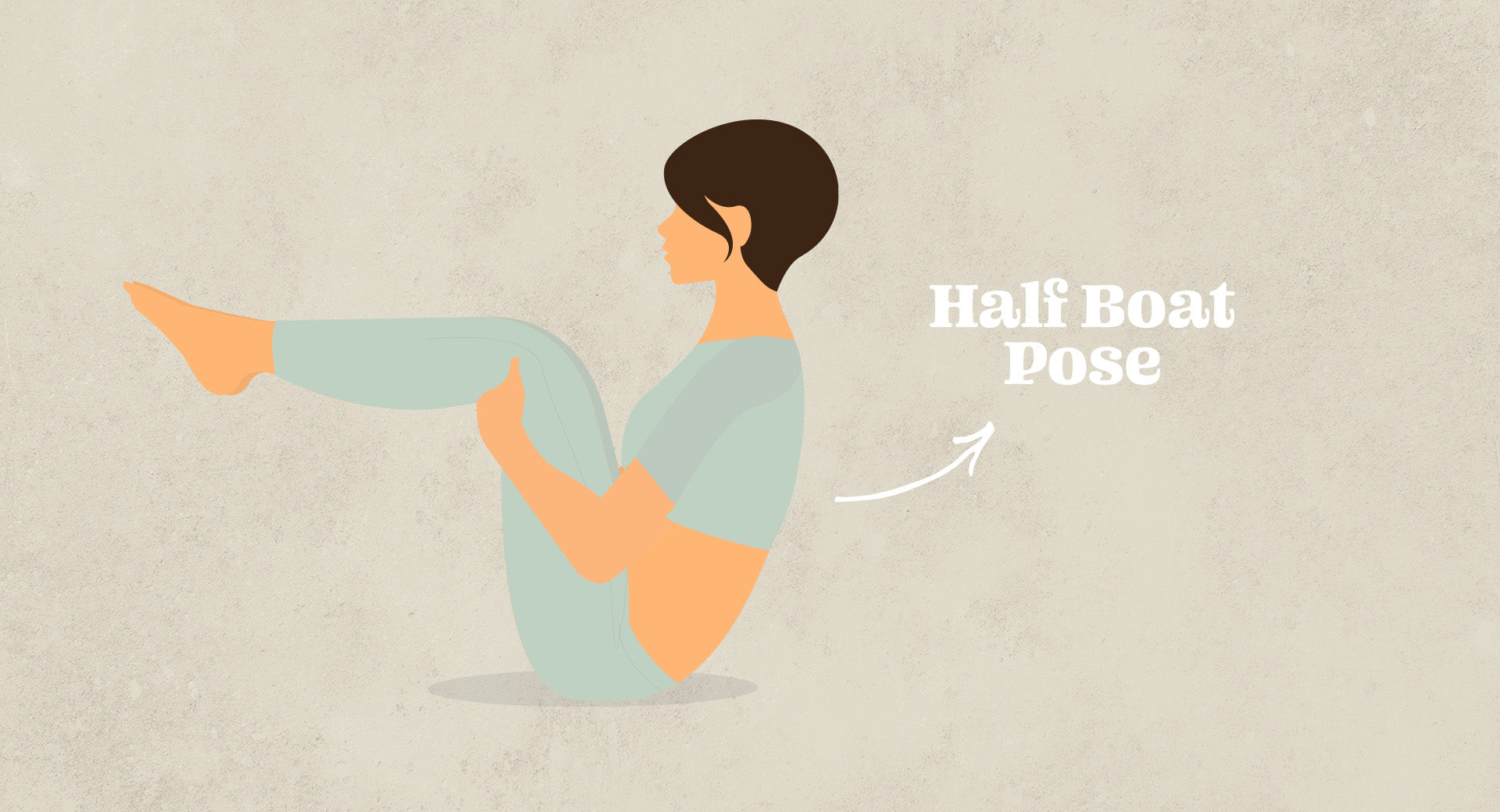 How To Do Half Boat Pose