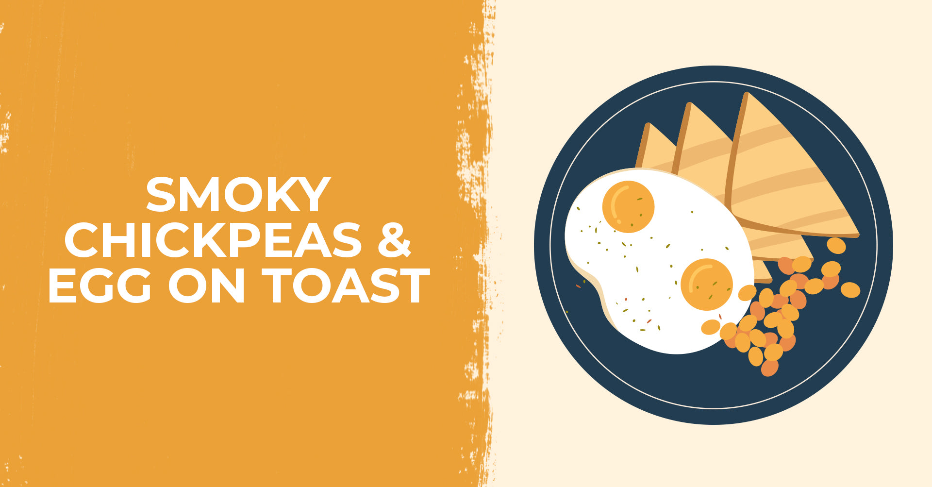 Student Recipes: Smoky Chickpeas & Egg On Toast