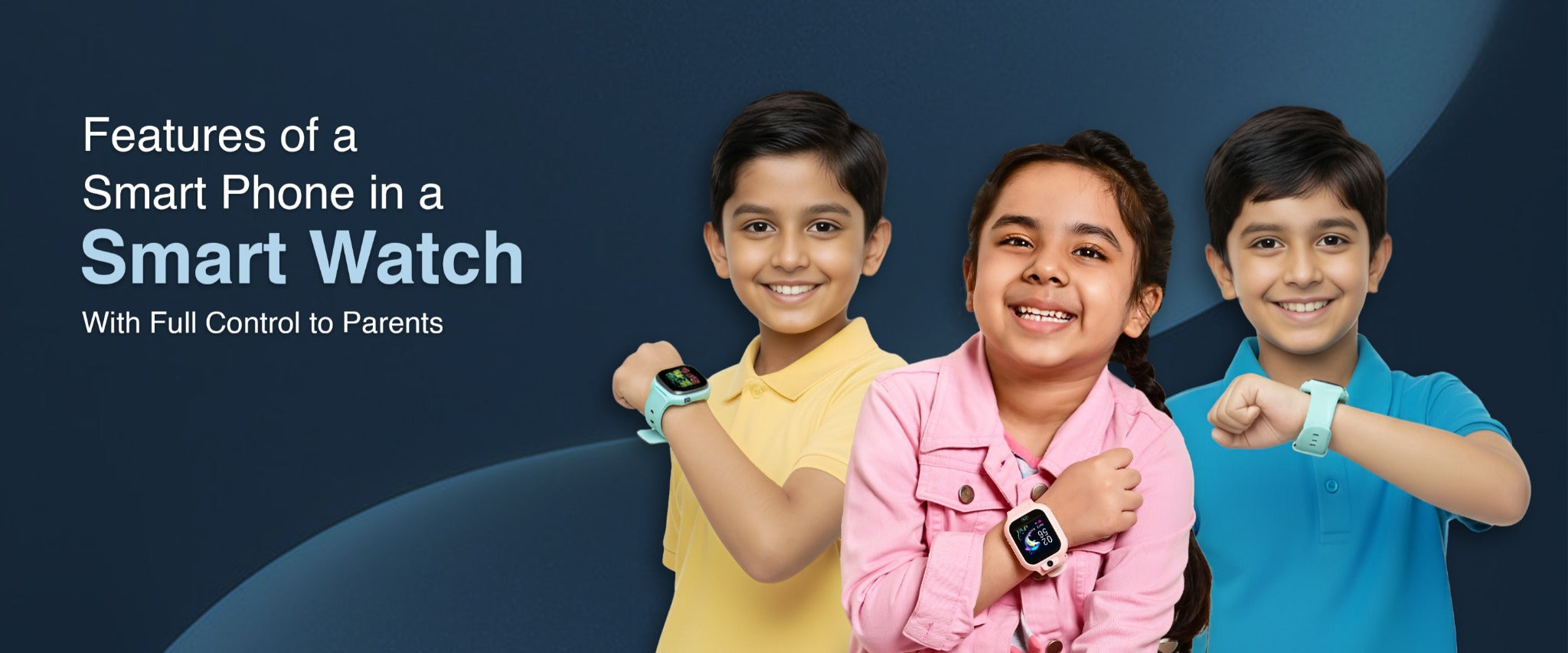 Parental control smart watch for kids